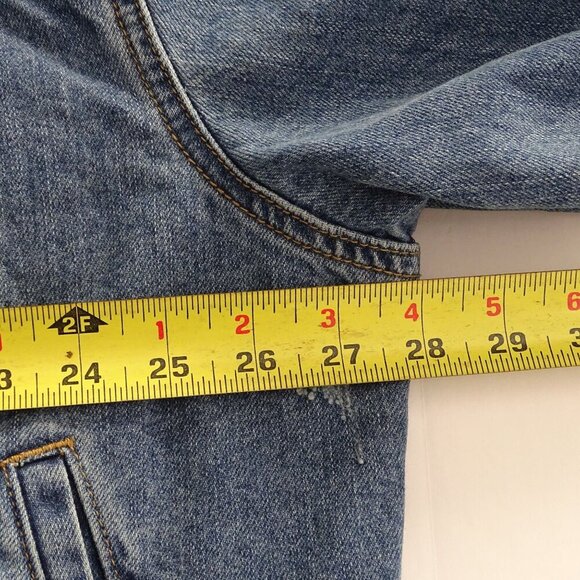 Judy Blue Distressed Ripped Denim Jacket Women Size 3XL Button Up  JB7817 - Picture 10 of 12